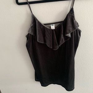Velvet camisole